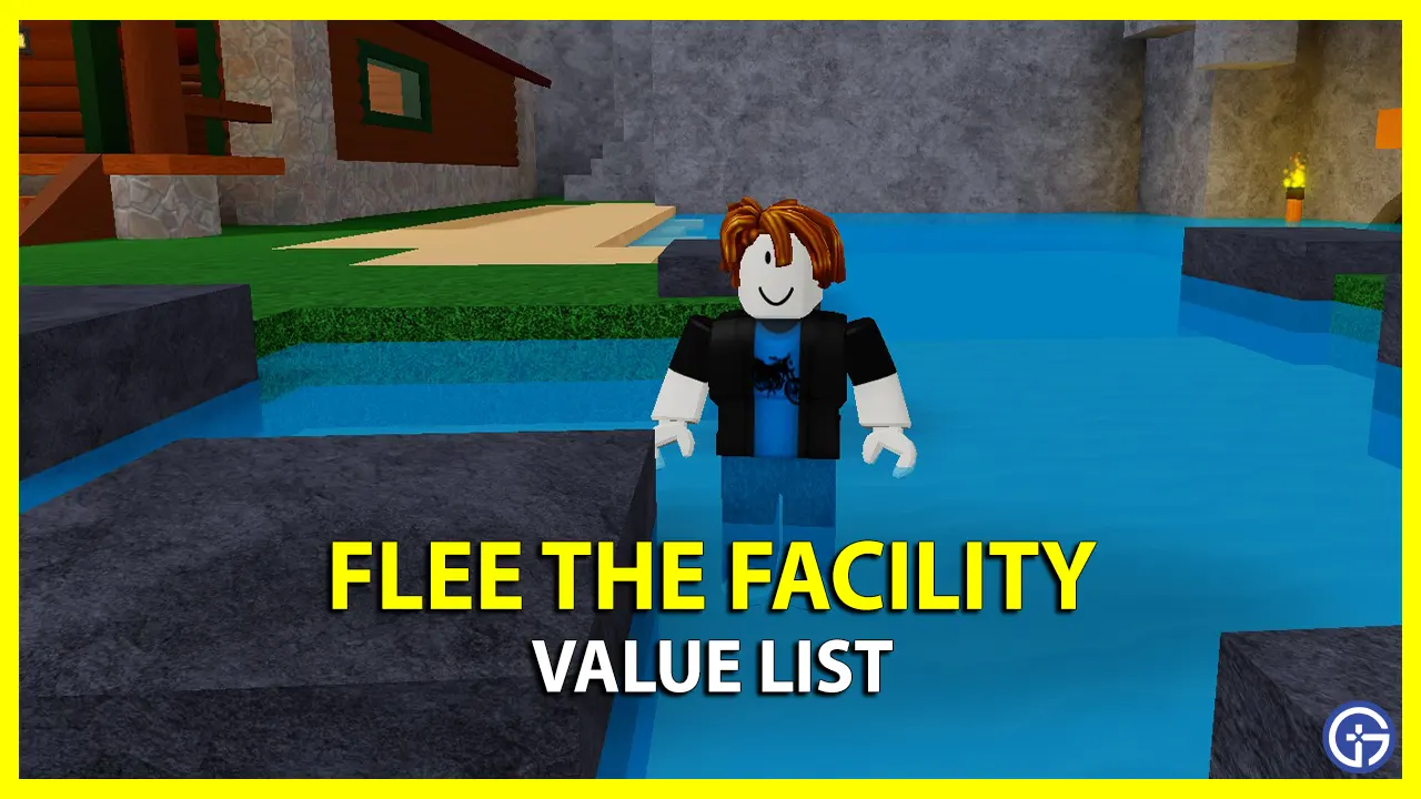 Flee The Facility value list December 2023 (Updated)