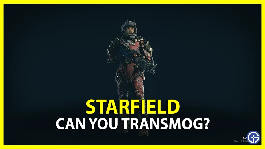 Can You Transmog Your Equipment In Starfield