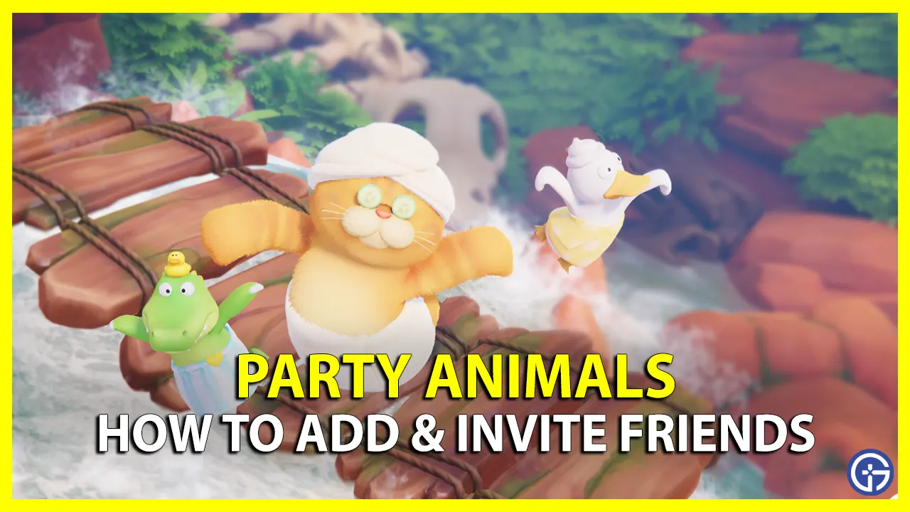 How to Add Friends to Play Multiplayer in Party Animals