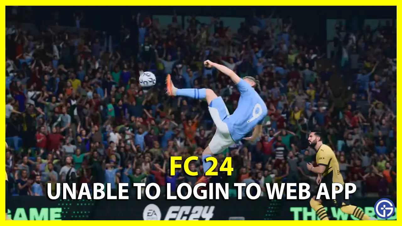 How to Fix Unable to Login in EA FC 24 Web App