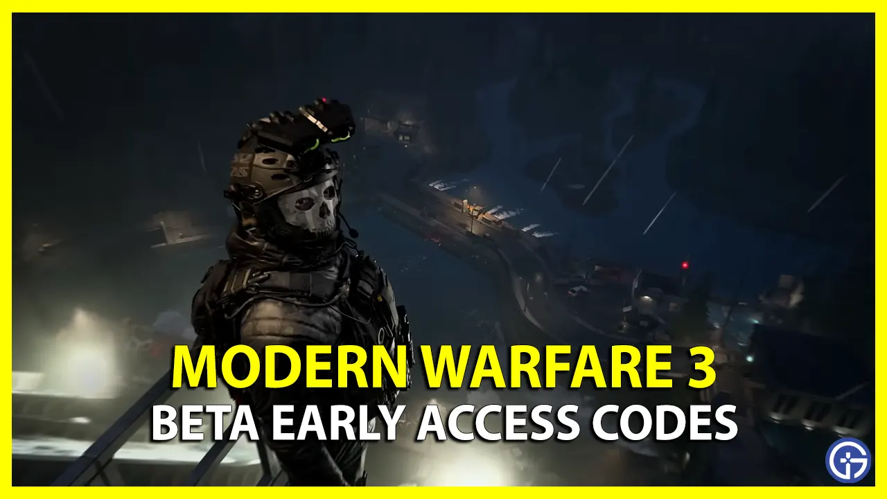 How to Get MW3 Early Access Beta Codes