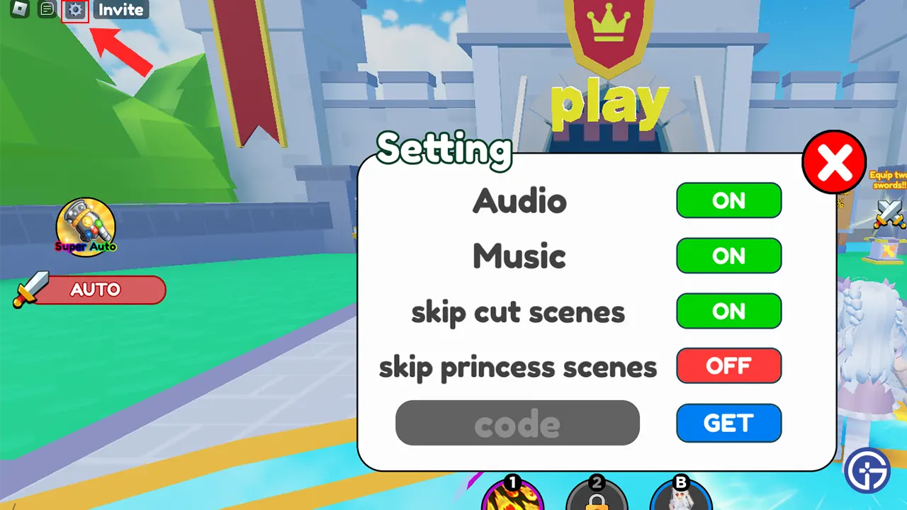 How to Redeem Save Princess Sword and Magic Codes