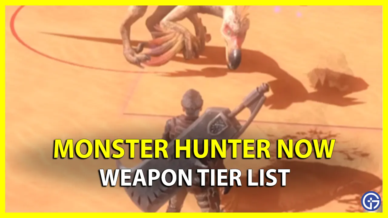 Monster Hunter Now: Weapons Tier List