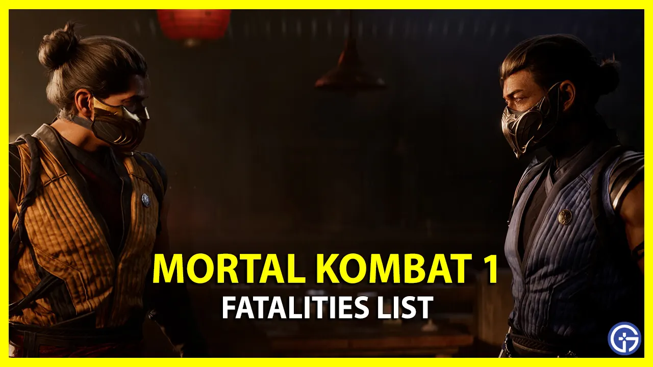 Mortal Kombat 1 Fatalities for PS5, Xbox and Switch : r/GameGuidesGN