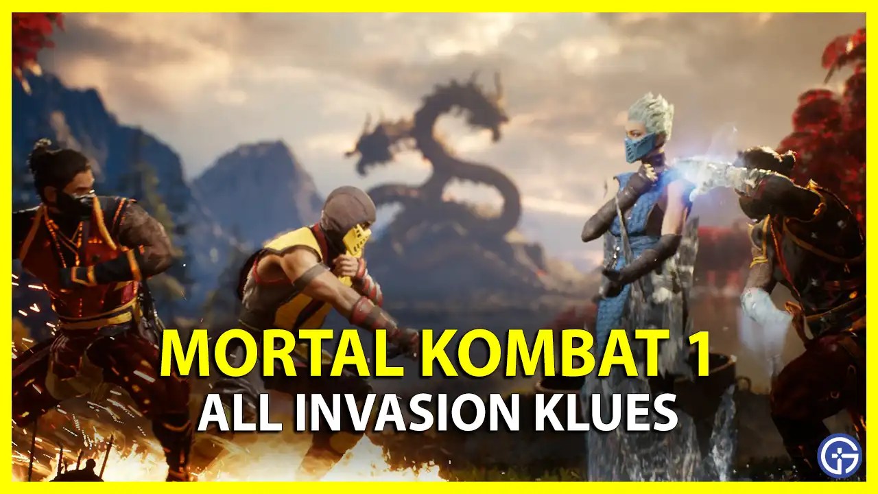 How To Solve Invasion Klues In Mortal Kombat 1