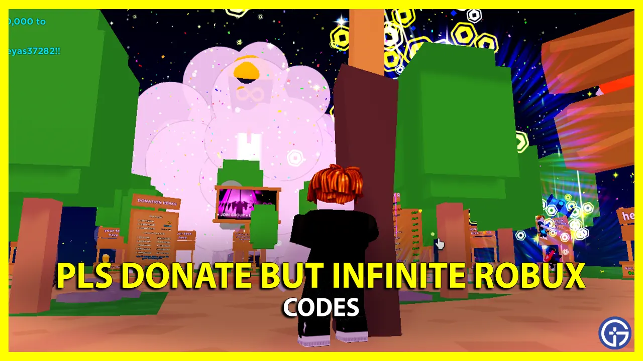 PLS DONATE BUT INFINITE ROBUX 💸 - Roblox