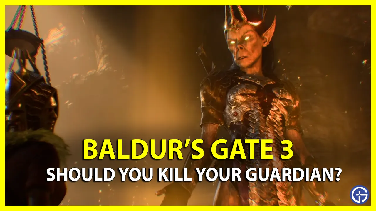 Should I Kill Dream Guardian In Baldur's Gate 3?