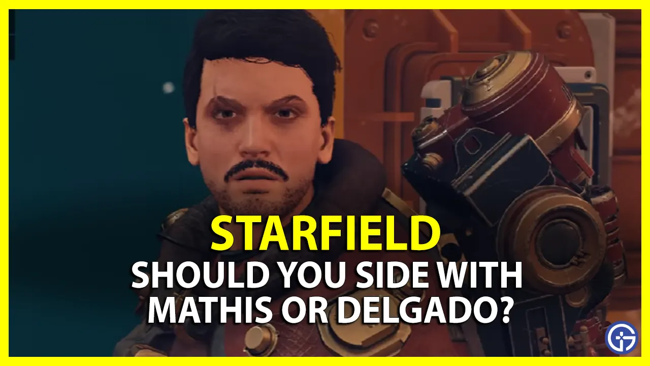 Should You Kill Delgado Or Not In Starfield