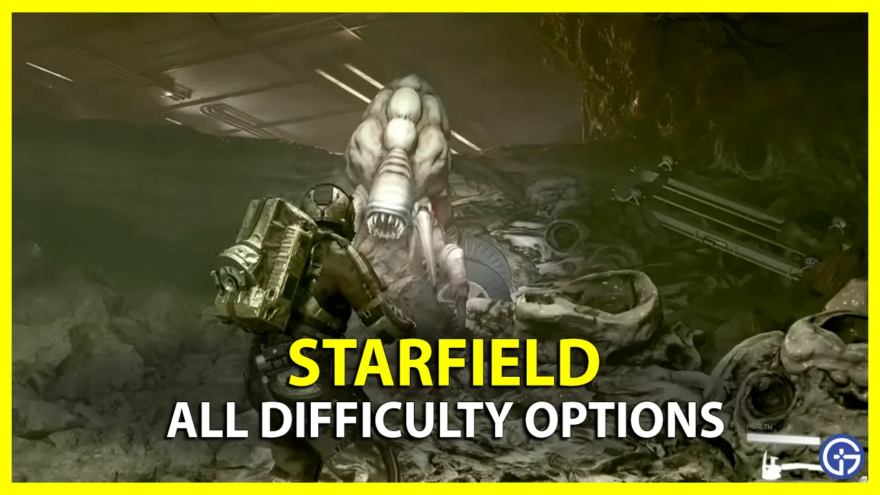 All Starfield Difficulty Options