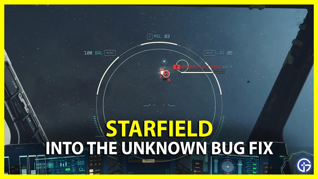 how to Fix Into the Unknown Quest Stuck in Starfield