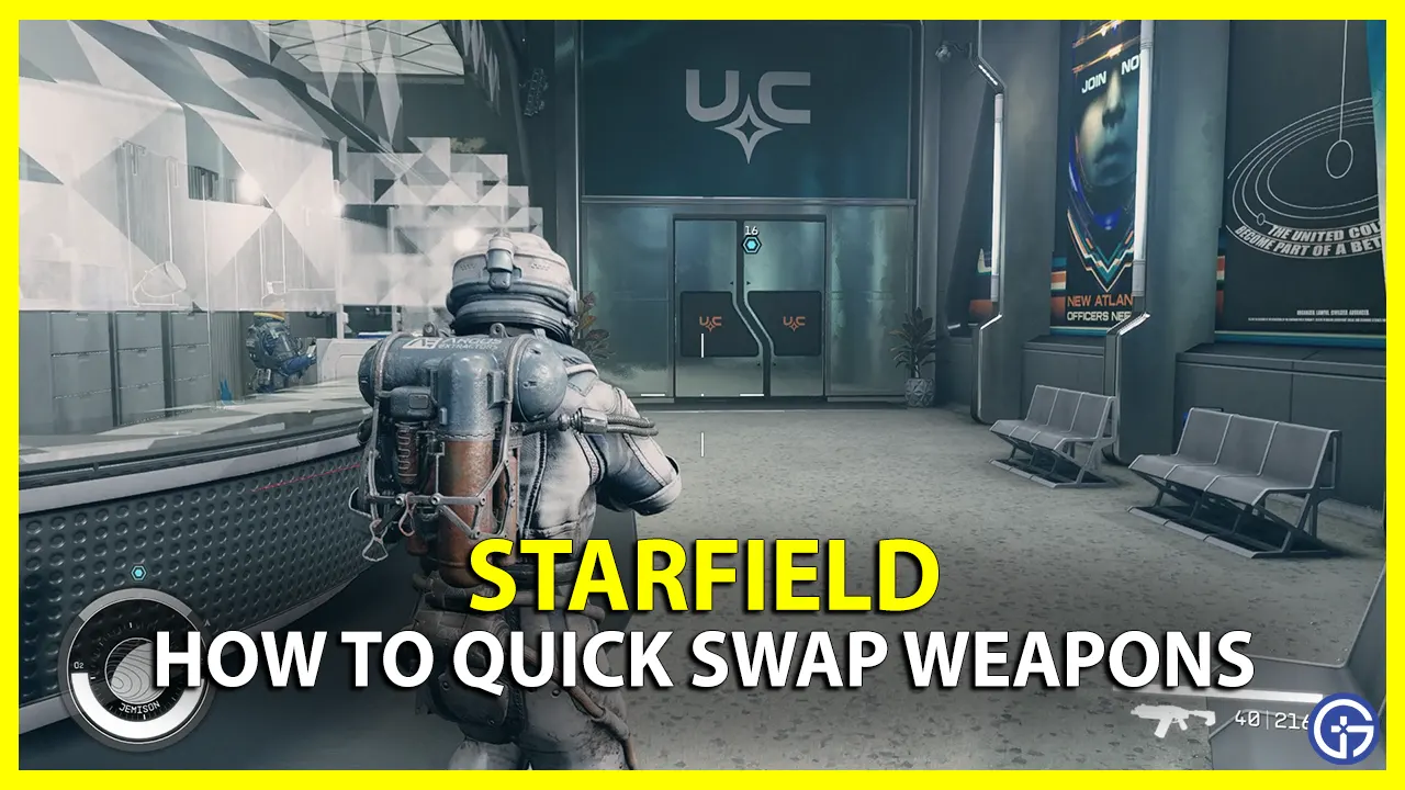 Starfield Quick Swap Weapons and Healing Items