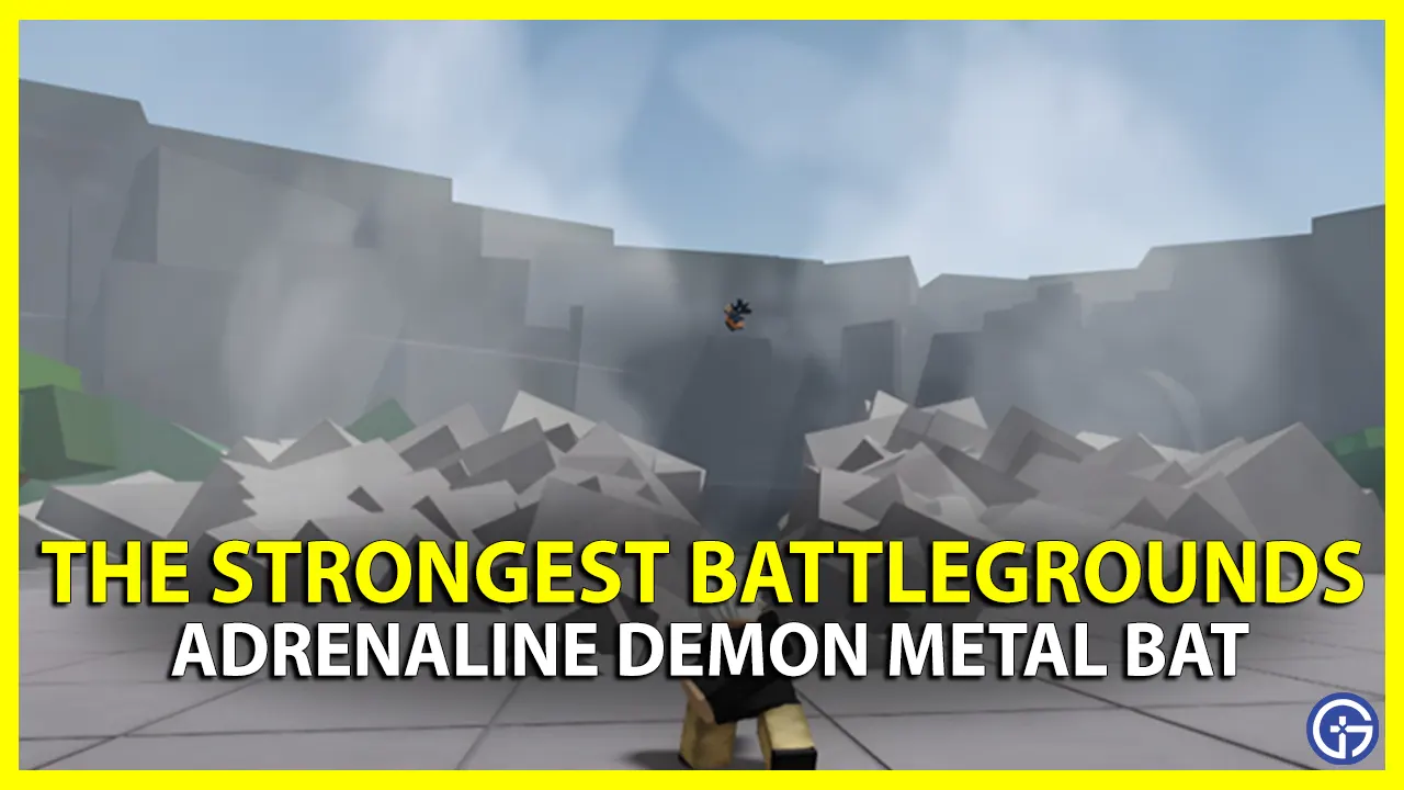 The Strongest Battlegrounds Metal Bat