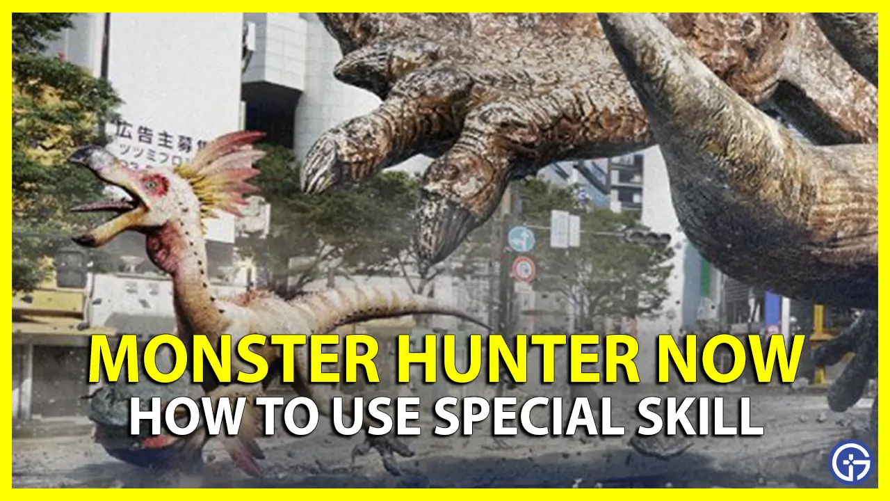Use Special Skill In Monster Hunter Now