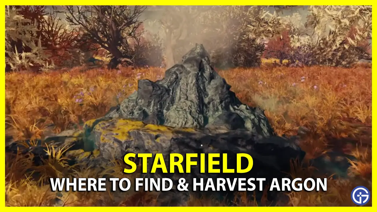Where to Find & Get Argon in Starfield