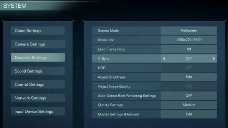 AC6 Steam Deck Settings