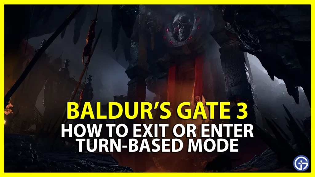 how to exit turn based mode bg3 baldurs gate 3