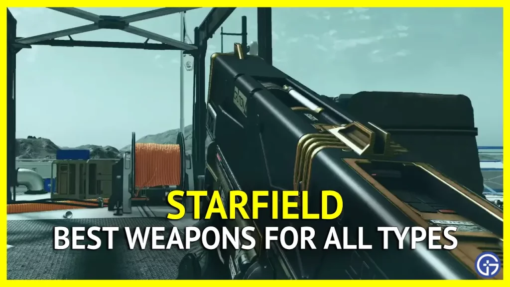 best weapons in starfield