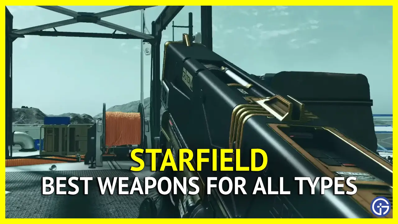 best weapons in starfield