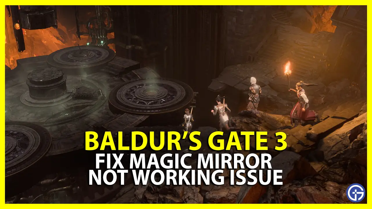 BG3 Cant Use Magic Mirror Not Working Fix