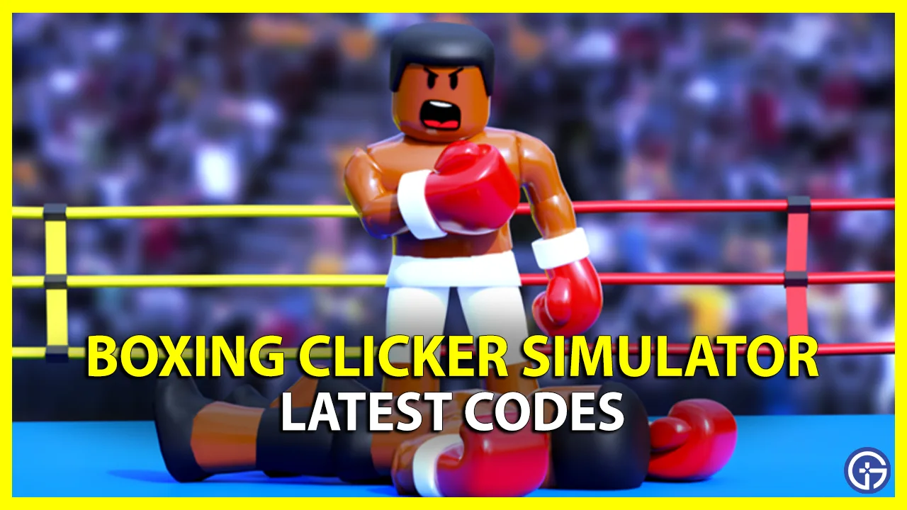 CÓDIGOS ROBLOX Boxing Clicker Simulator 