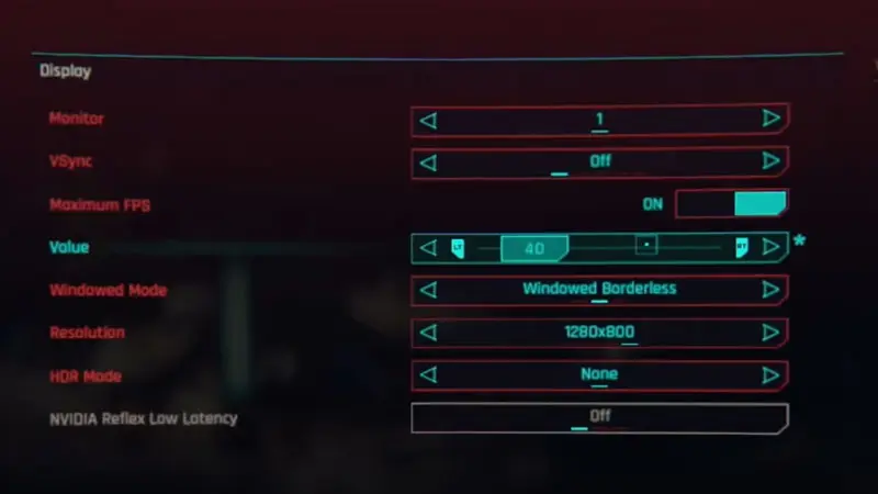 Cyberpunk 2077 Optimized Graphic Settings