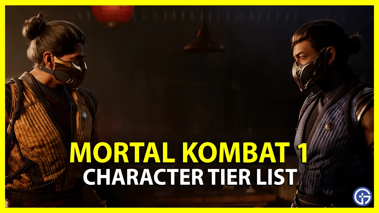 Mortal Kombat 1 Character Tier List