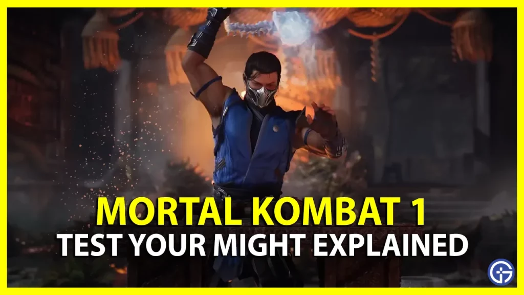 Mortal Kombat 1 Test Your Might Explained