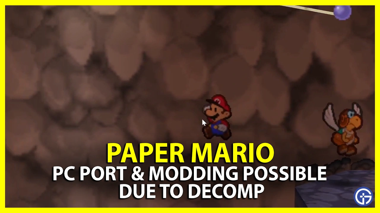 paper mario pc port decomp