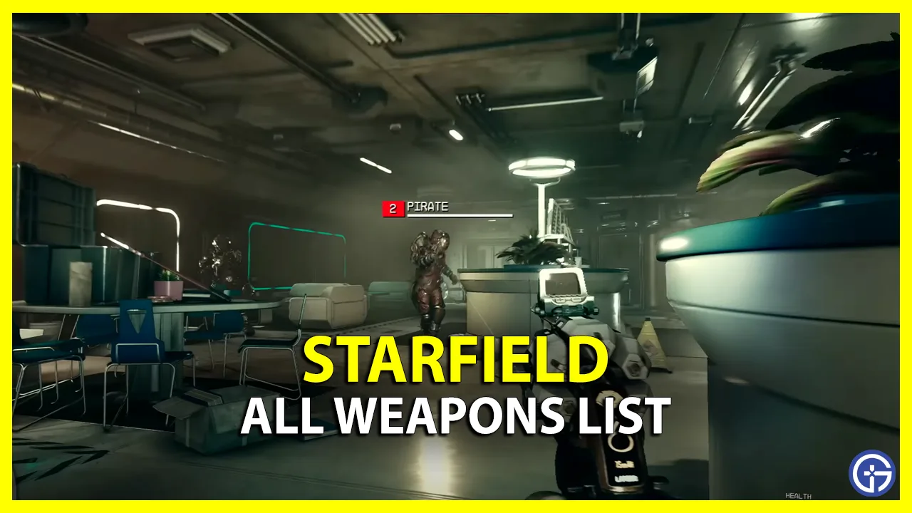starfield all weapons list