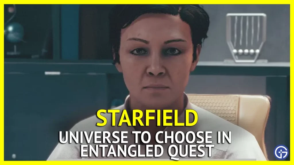 Which Universe To Choose In Entangled Quest In Starfield