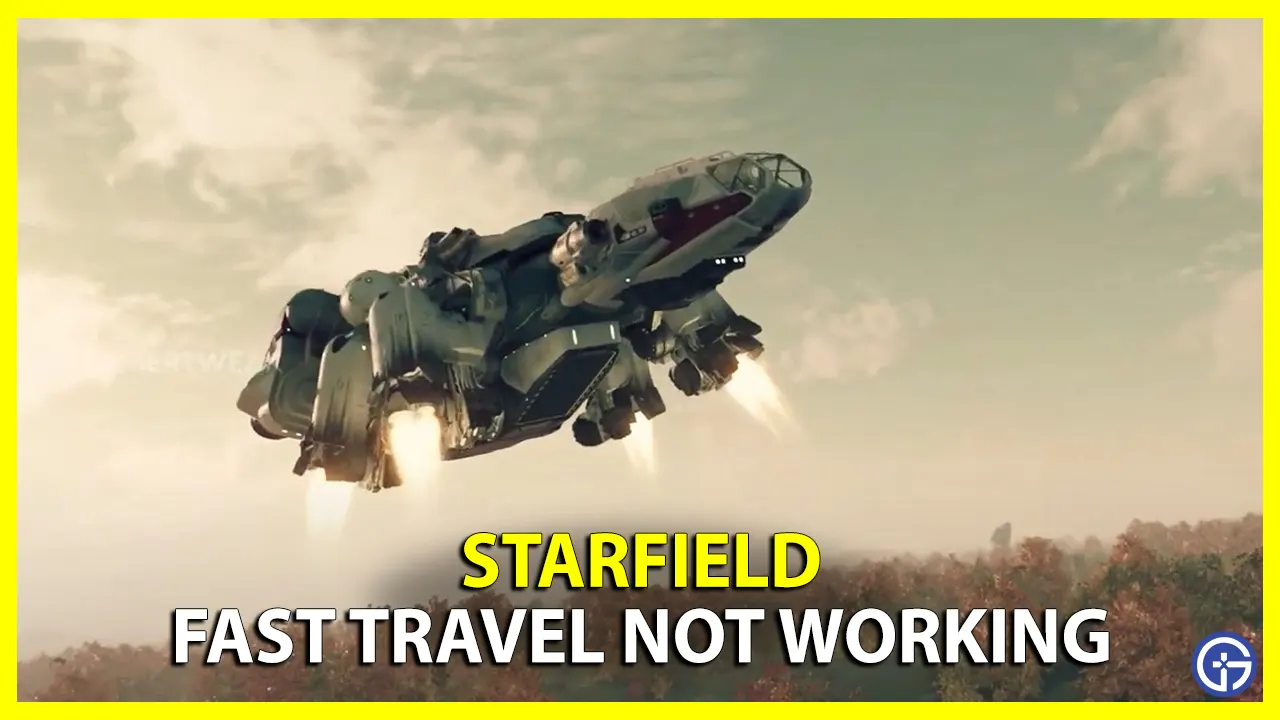 starfield fast travel not working fix