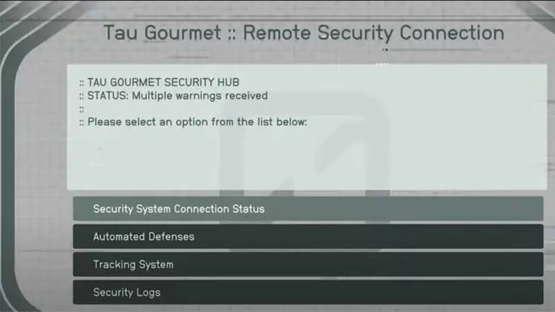 Tau Gourmet Security