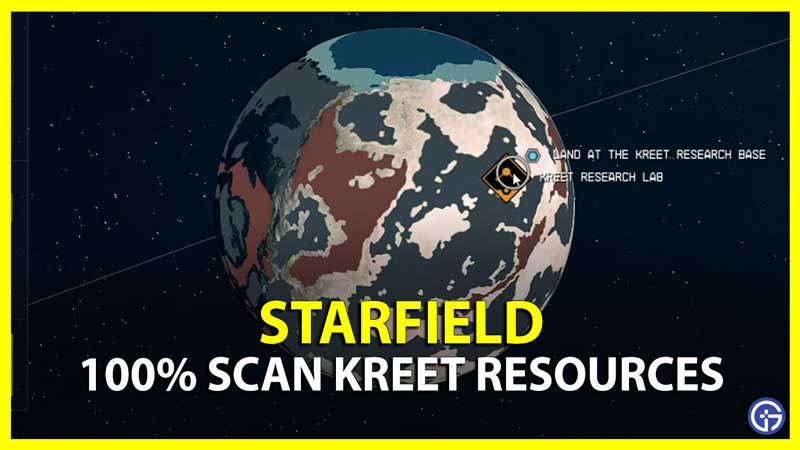 Starfield 100% Kreet Survey Data