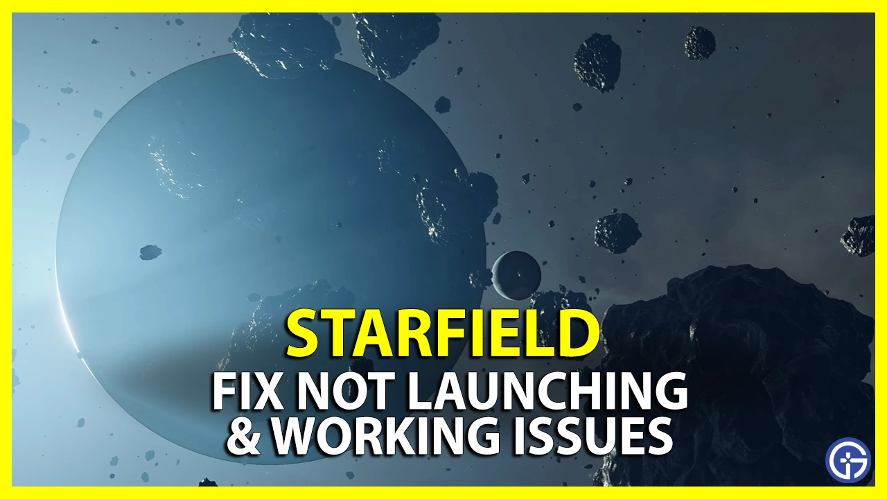 starfield not launching working fix