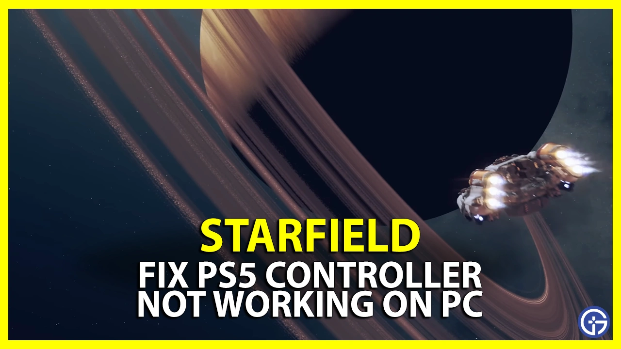 starfield pc not working on ps5 controller fix