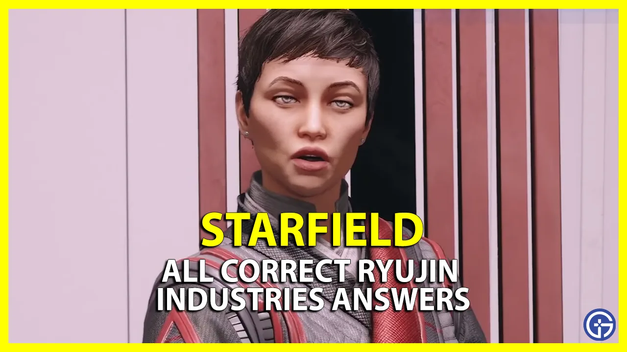 starfield ryujin industries job application interview answers