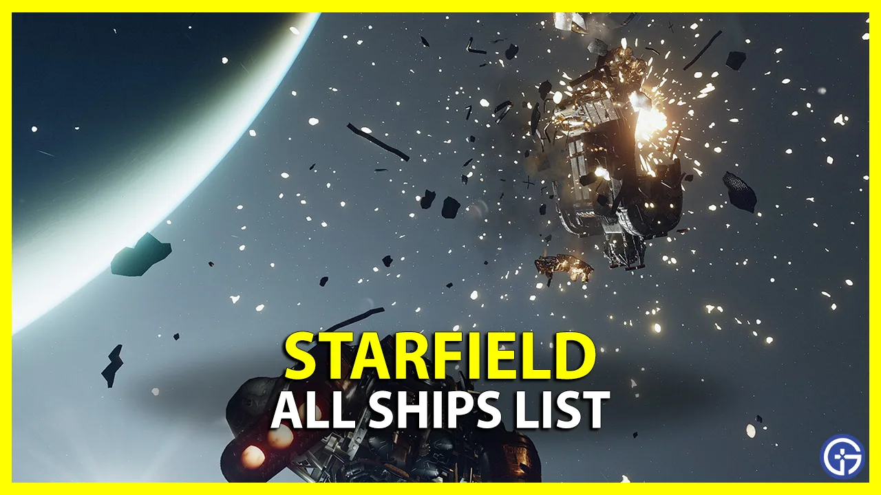 Starfield all ships list
