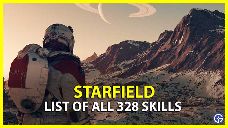 Full Skill Tree Starfield