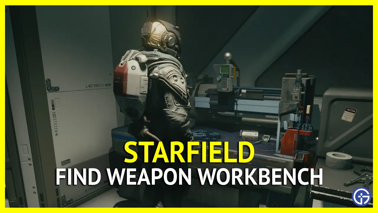Where To Find Weapon Workbench In Starfield