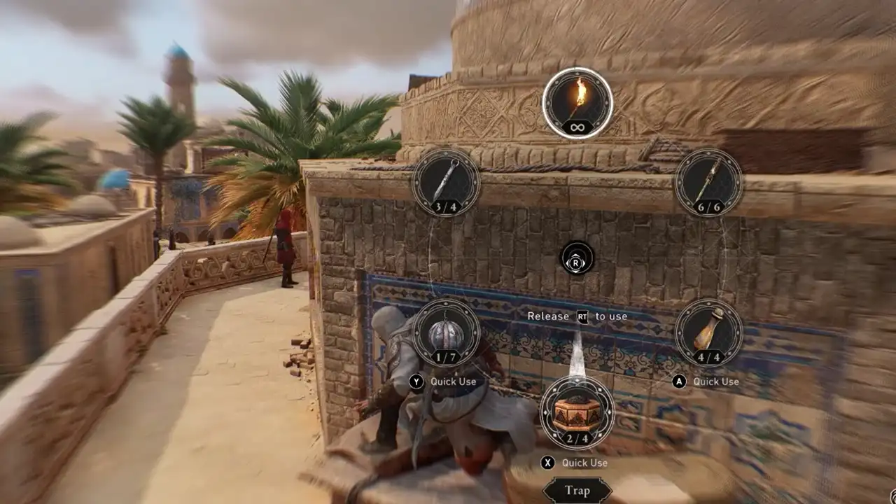 How to Use Traps in AC Mirage