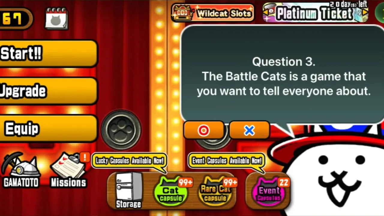 Battle Cats Quiz Answers
