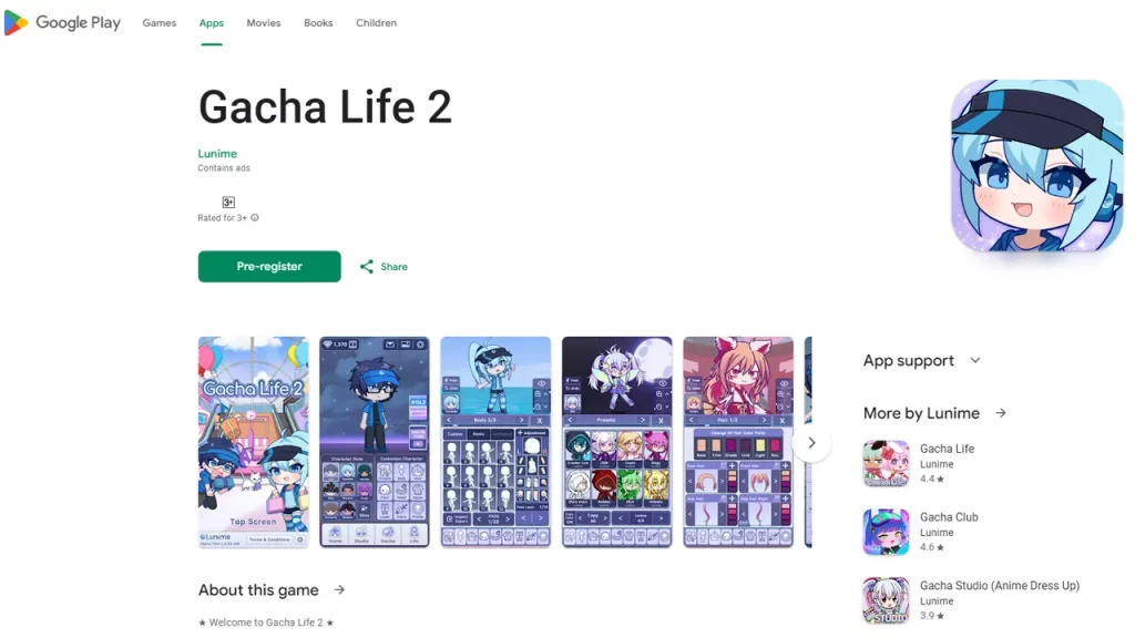 GACHA LIFE 2 ANDROID RELEASE DATE (GL2 QNA) 