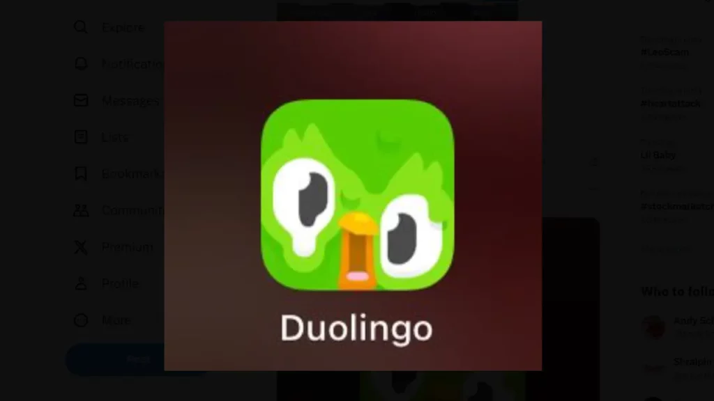 Duolingo App Icon Melting 