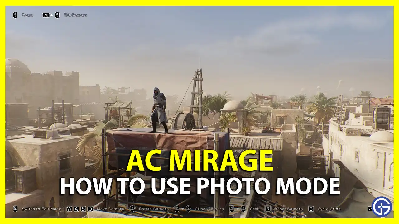 How To Use Photo Mode In AC Mirage