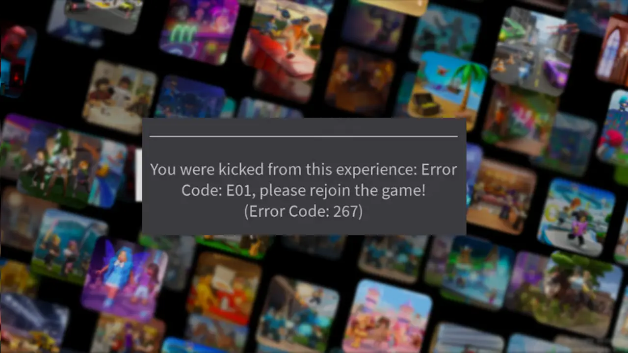 Roblox Error Code E01: How to Quickly Fix it