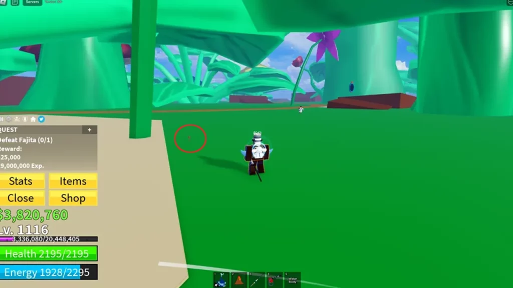 Blox Fruits Red Flower Spawn Location
