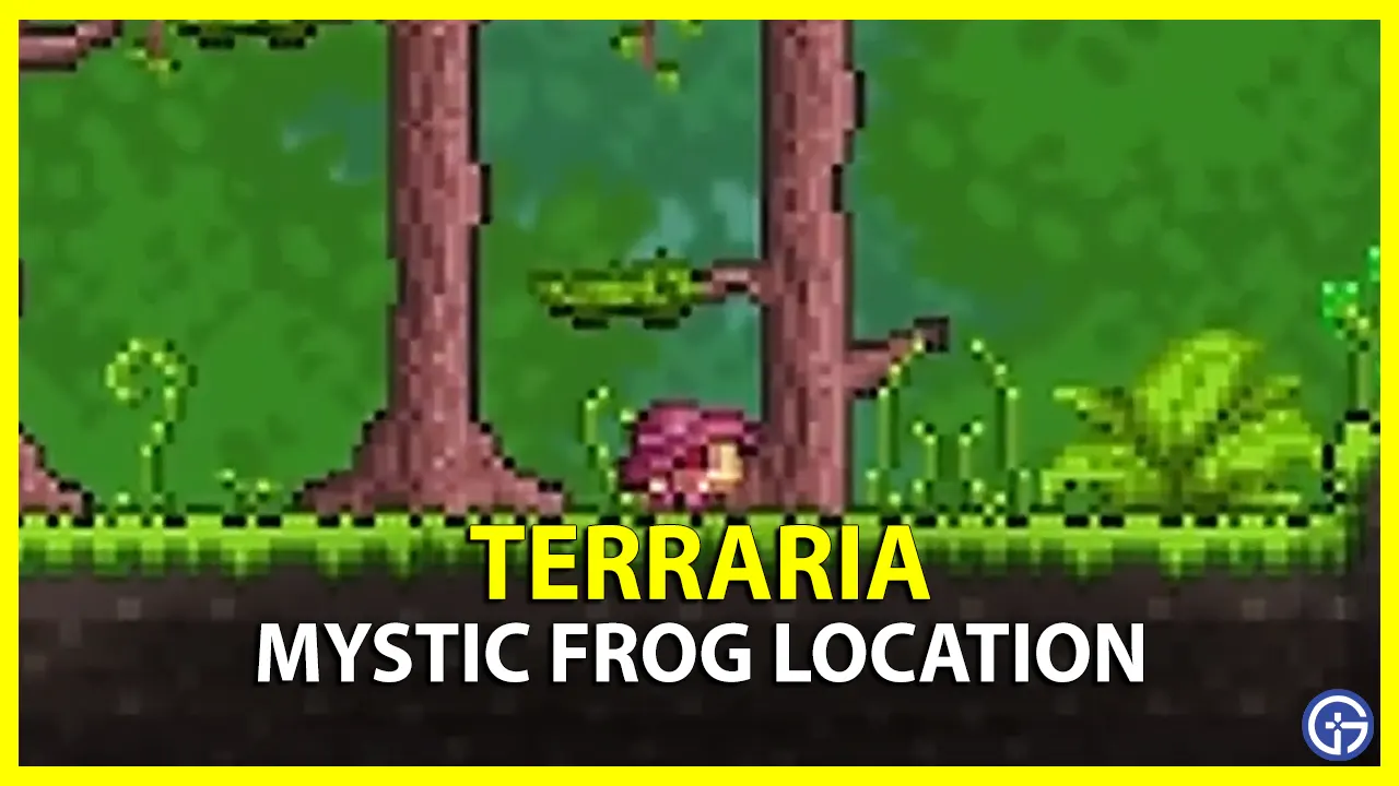 How To Catch Mystic Frog In Terraria