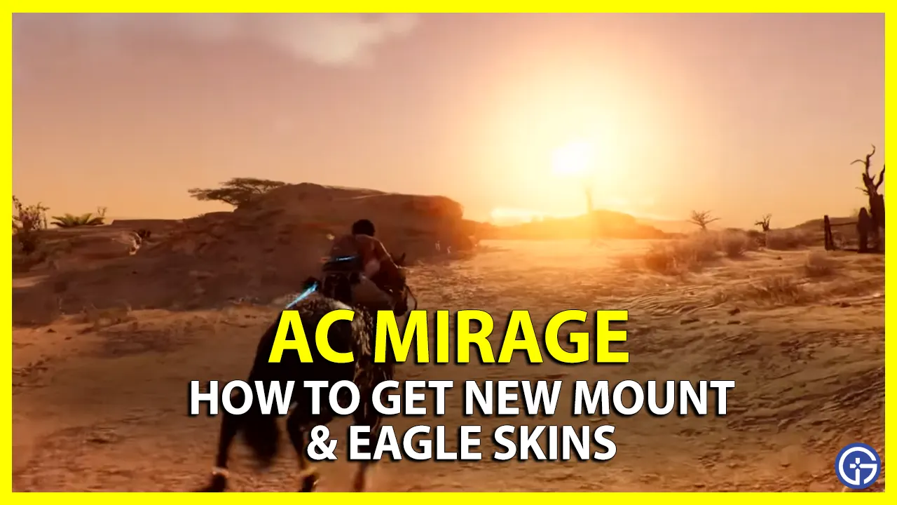 How To Change Mount & Eagle Skins In AC Mirage