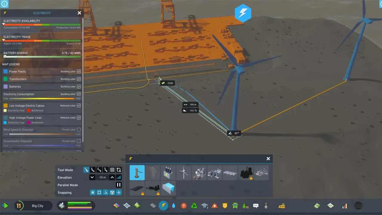 How to Rotate Cities Skylines 2 Power Stations & Other Buildings