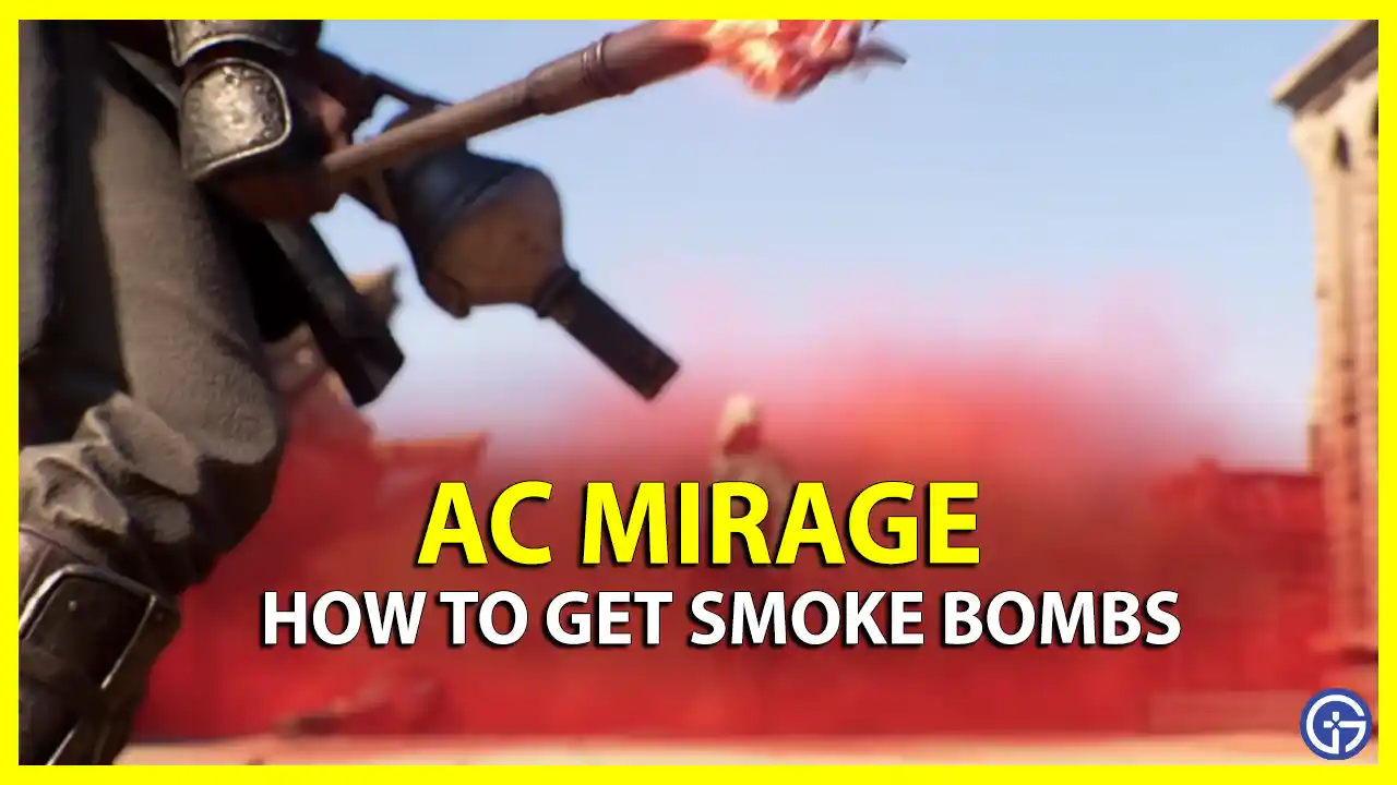How To Get & Use Smoke Bombs In AC Mirage